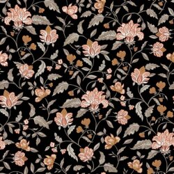 Banbus jersey flowers - black