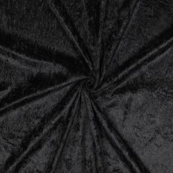 Velluto Panne - nero