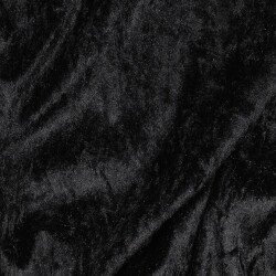 Velluto Panne - nero