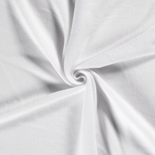 Antipilling Fleece *Marie* Uni - white