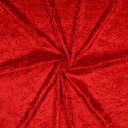 Velluto Panne - rosso