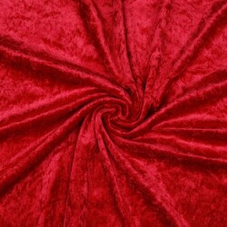 Velluto Panne - rosso