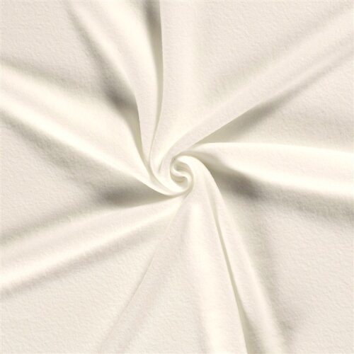 Antipilling Fleece *Marie* Uni - altweiß