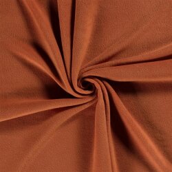 Antipilling Fleece *Marie* Uni - rust orange