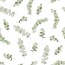 Canvas Digital Eucalyptus - blanc/vert