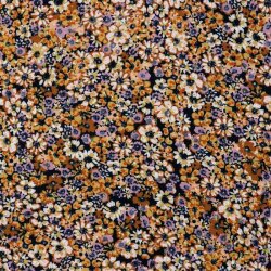 VISCOSE LUREX Fleurs