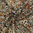 VISCOSE LUREX Fleurs