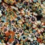 VISCOSE LUREX Fleurs