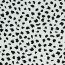 Viscose linen pre-washed dots - white