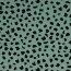 Viscose linen pre-washed dots - old green