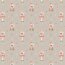 Cotton poplin digital flower elves - beige