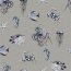 Canvas digital underwater world - pebble grey linen look