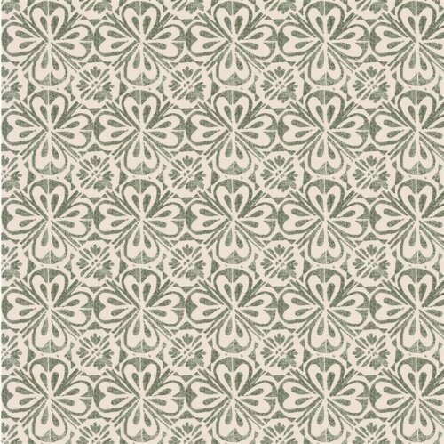 Toile TIMBRES - vert