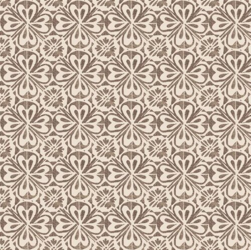 Toile TIMBRES - marron