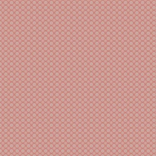 Cotton poplin mini blossoms - powder pink