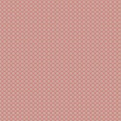 Popeline coton mini fleurs - rose poudré