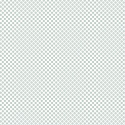 Cotton poplin mini circles - white/navy blue