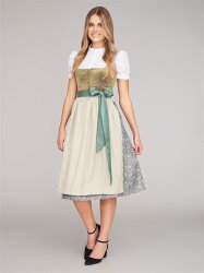 Popeline coton mini fleurs - blanc/gris