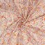 Musselin Digital Paisley - weiss/altperlrosa