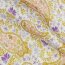 Muslin Digital Paisley - bianco/lavanda