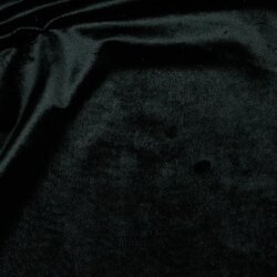 Terciopelo de tela decorativa - negro