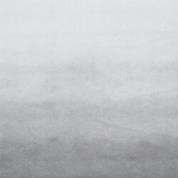 Decorative fabric velvet - light grey