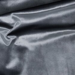 Decorative fabric velvet - light grey