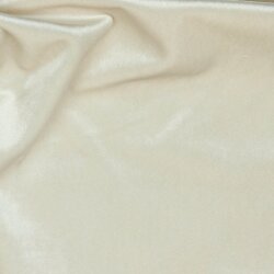 Tessuto decorativo velluto crema