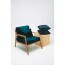 Decoratieve stof fluweel - oud parelroze