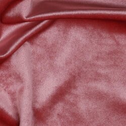 Decorative fabric velvet - light pink