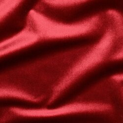 Decorative fabric velvet - dark burgundy