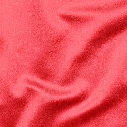 Decorative fabric velvet - red