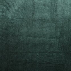 Decorative fabric velvet - dark green