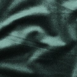 Decorative fabric velvet - dark green