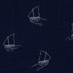 Muslin BOATS - blu cobalto scuro