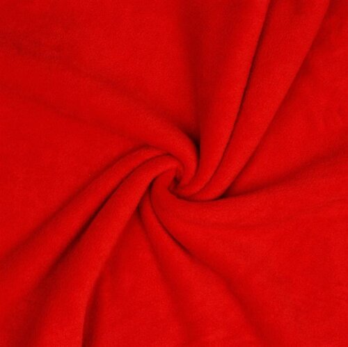 Premium Antipilling Fleece - red
