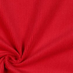 Elastic corduroy pre-washed -fire red