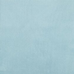 Elastický manšestr předepraný - světle modrý odstín