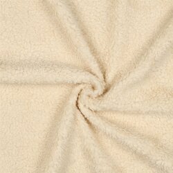 Baumwoll Teddy *Vera* - hellbeige