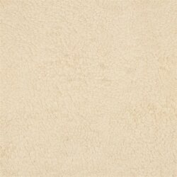 Baumwoll Teddy *Vera* - hellbeige