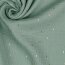 Muslin Gold Strokes - menthe