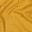 Musselin Gold Striche - ocker