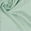 Muslin Gold Strokes - softmint