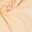 Muslin Gold Strokes - Powder Pink