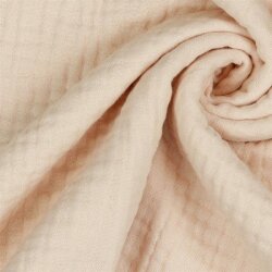 Three-ply organic cotton muslin - skin