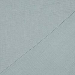 Three-ply organic cotton muslin - mint