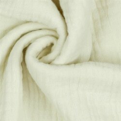 Three-layer organic cotton muslin - cream