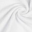 Mousseline de coton biologique à trois plis - blanc