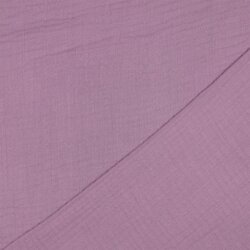 Three-layer organic cotton muslin - mallow