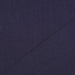 Viscose linen soft - dark blue